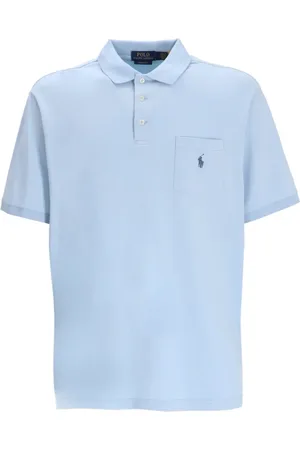Ralph Lauren Playera tipo polo con logo bordado
