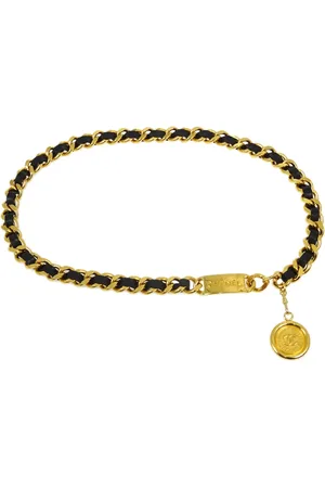 CHANEL Cinturón de cadena Medallion 1990-2000