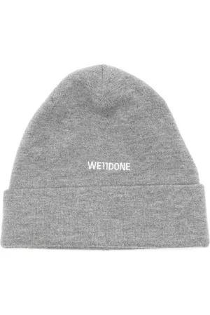 We11 Done Gorro con logo bordado