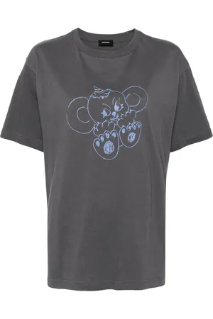 We11 Done Playera con estampado gráfico