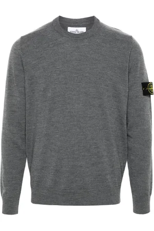 Stone Island Suéter tejido con motivo Compass