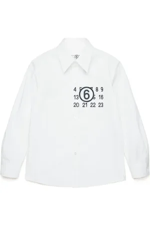 Maison Margiela Camisa con logo estampado