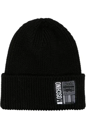 Moschino Gorro con parche del logo