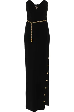 Elisabetta Franchi Vestido largo estilo bustier