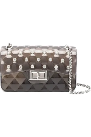 MONNALISA Bolsa de hombro con detalle de strass