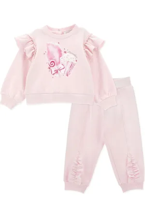 MONNALISA Traje deportivo con detalle de volantes