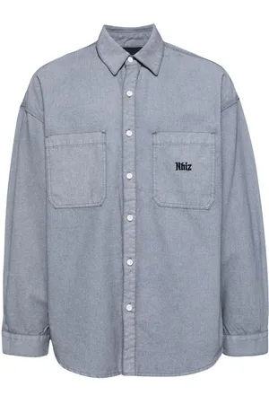 Izzue Camisa con motivo bordado