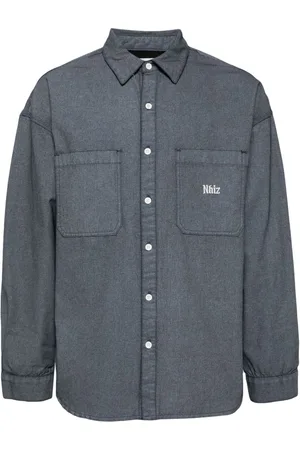Izzue Camisa con motivo bordado