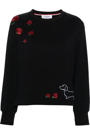 Thom Browne Sudadera con bordado Hector