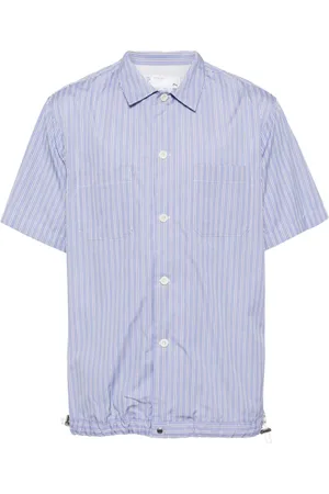 SACAI Camisa con rayas estampadas