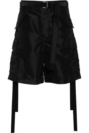 SACAI Shorts cargo con cinturón