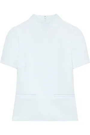Courrèges Playera con cuello de tortuga