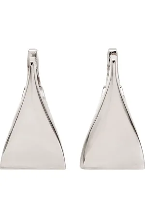 Courrèges Aretes con forma geométrica