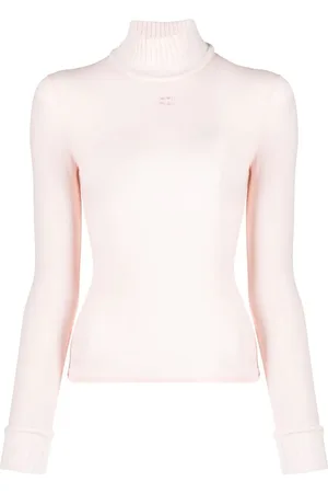 Courrèges Suéter con logo estampado