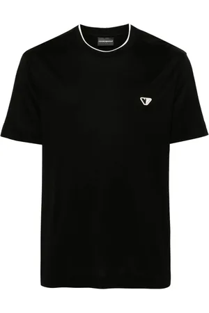 Emporio Armani Playera con logo bordado