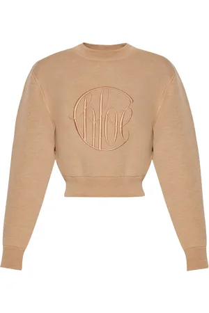 Chloé Suéter con logo bordado