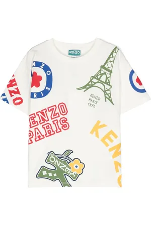 Kenzo Playera con estampado gráfico
