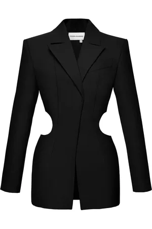 ALEKSANDRE AKHALKATSISHVILI Blazer con solapas de pico y aberturas