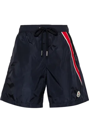 Moncler Shorts de playa con parche del logo