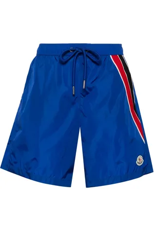 Moncler Shorts de playa con parche del logo