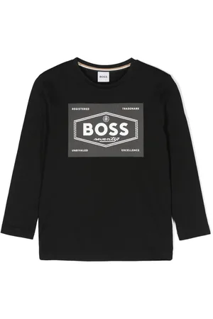 HUGO BOSS Playera con logo estampado