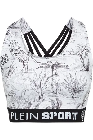 Philipp Plein Bra deportivo con estampado gráfico