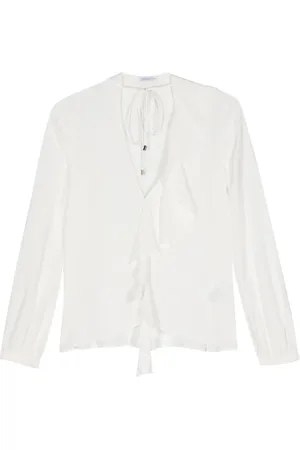 Patrizia Pepe Blusa con detalle de volantes