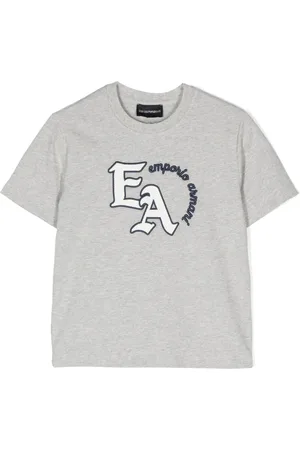 Emporio Armani Playera con logo bordado