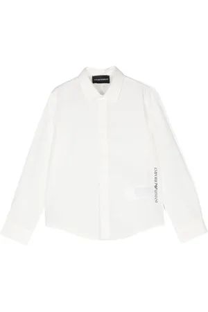 Emporio Armani Playera con logo estampado
