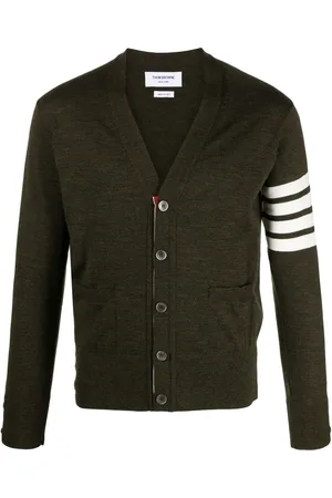 Thom Browne Cárdigan con motivo 4-Bar