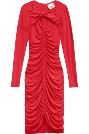 Isabel Marant Vestido midi Volgane