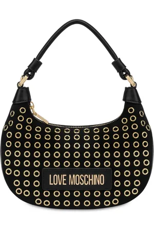 Moschino Bolsa mini con detalles de ojales