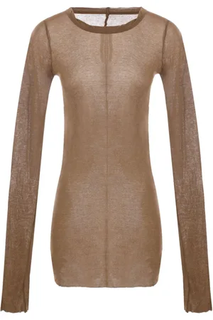 Rick Owens Top semitransparente
