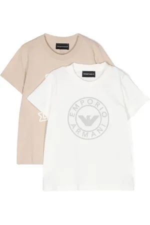 Emporio Armani Set de dos playeras con logo
