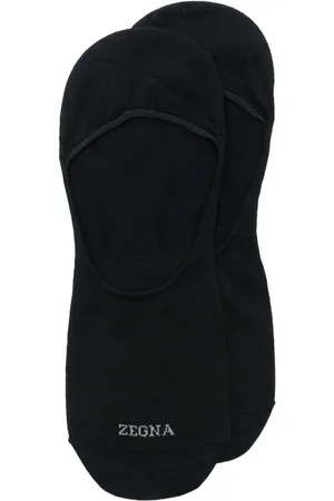 Ermenegildo Zegna Calcetines con logo en intarsia