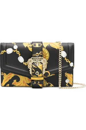VERSACE Bolsa crossbody con estampado Barocco