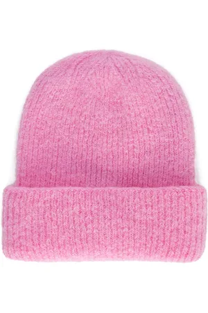 Msgm Gorro tejido con dobladillo vuelto