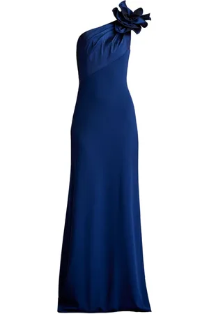 Tadashi Shoji Vestido de fiesta con apliques florales