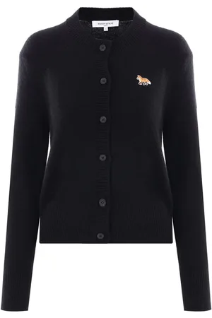 Maison Kitsuné Cárdigan con aplique Baby Fox