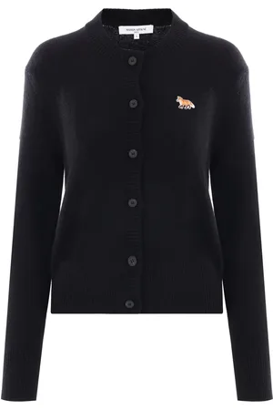 Maison Kitsuné Cárdigan con aplique Baby Fox