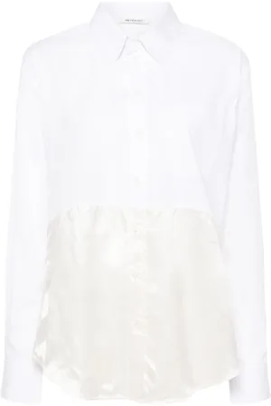 Peter Do Camisa con paneles y logo estampado