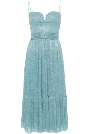 NISSA Vestido midi de lurex