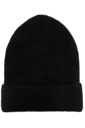 ISABEL BENENATO Gorro tejido de canalé