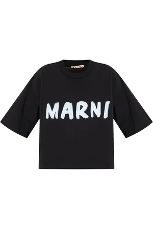 Marni Playera con logo estampado