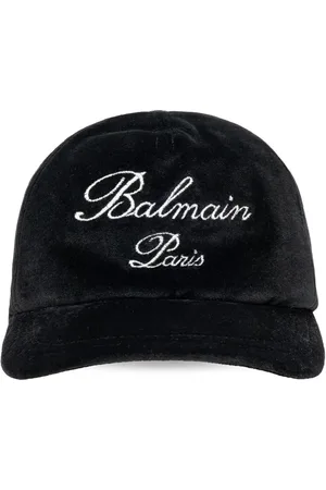 Balmain Gorra con logo bordado