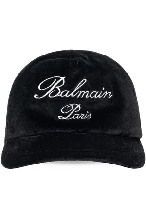 Balmain Gorra con logo bordado
