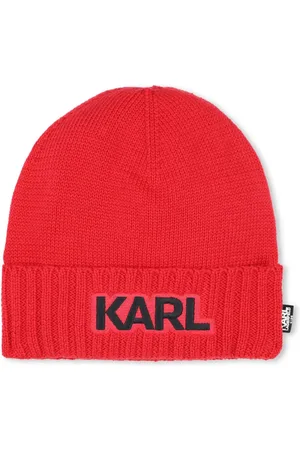 Karl Lagerfeld Gorro con logo bordado