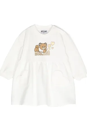 Moschino Vestido acampanado con motivo Teddy Bear