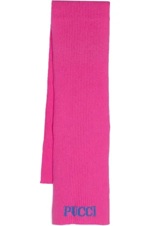 PUCCI Junior Mascada con logo en jacquard