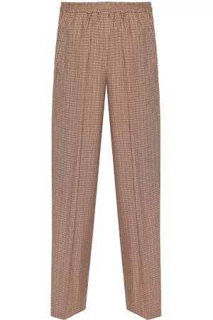Paul Smith Pantalones palazzo con motivo de cuadros